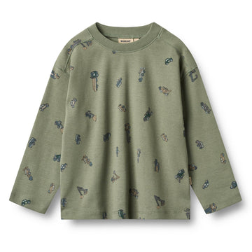WHEAT Langarmshirt MALTHE Organic Cotton