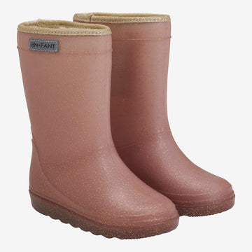EN⭒FANT Thermo Gummistiefel GLITTER Gefüttert