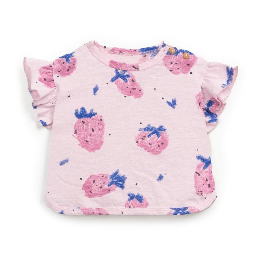 Play Up Jersey T-Shirt mit Print Organic Cotton