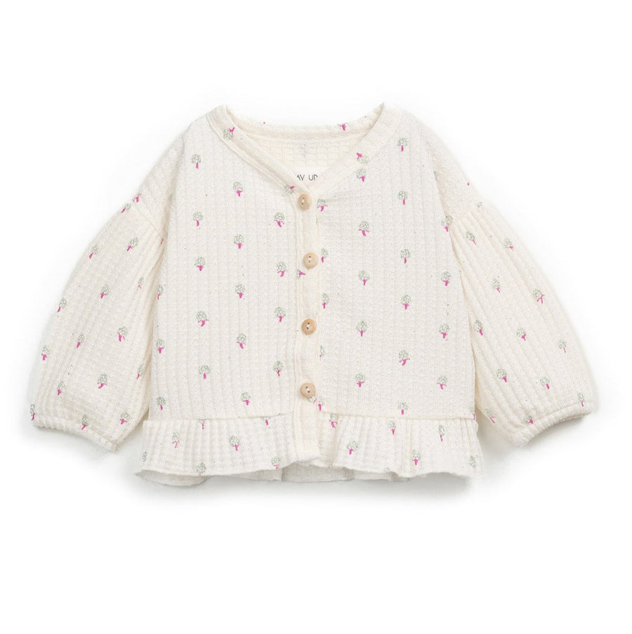 Play Up Cardigan mit Print Recycled Cotton