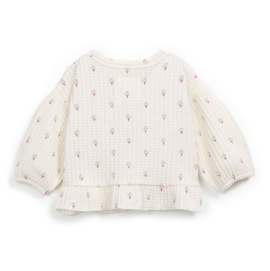 Play Up Cardigan mit Print Recycled Cotton