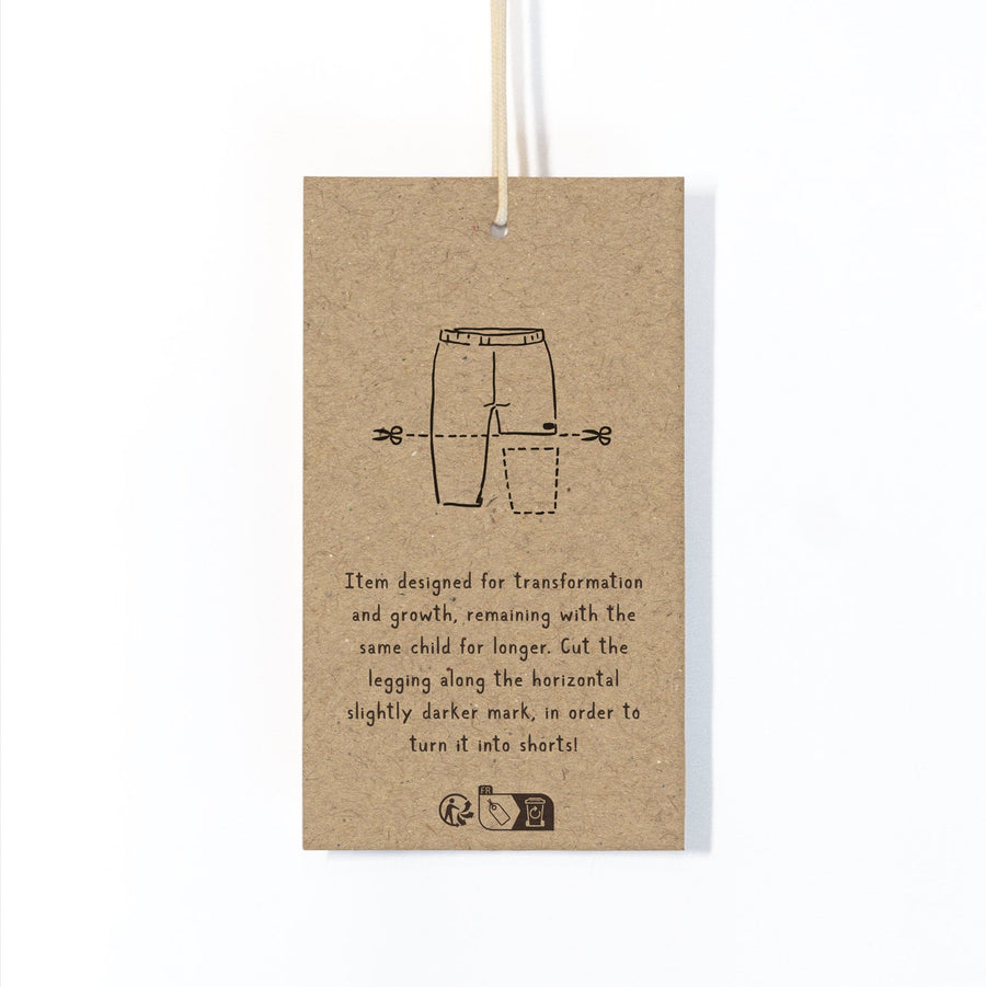 Play Up Leggings mit Leoprint Organic Cotton