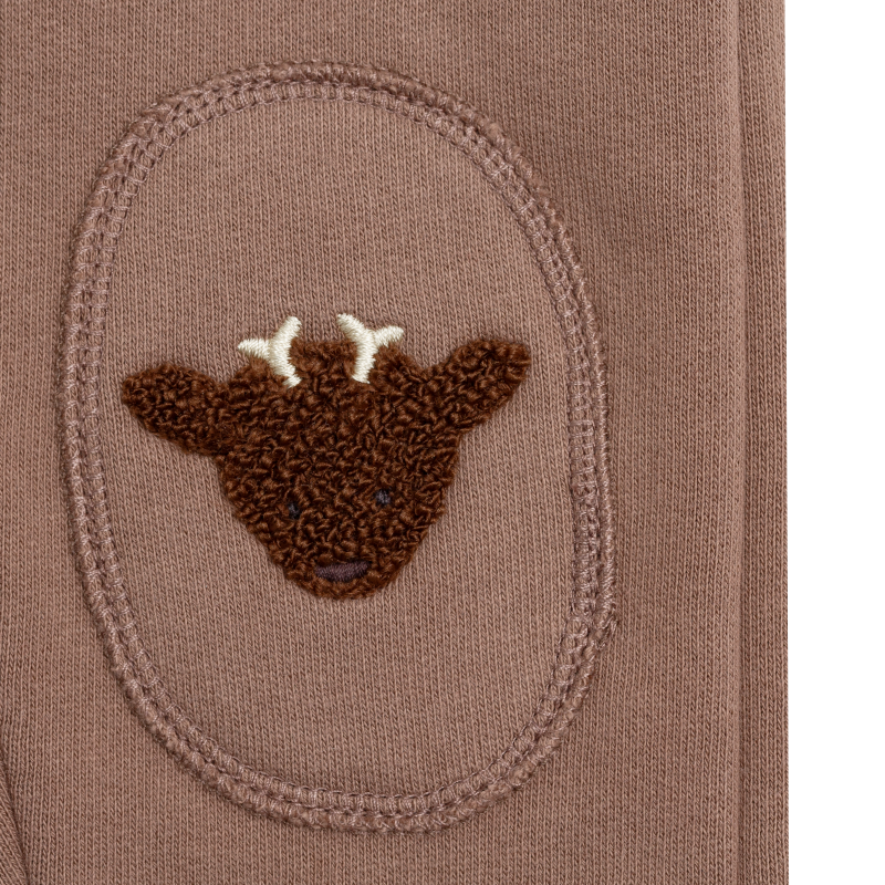 Donsje Hosen mit Kniestickerei JOEK Organic Cotton