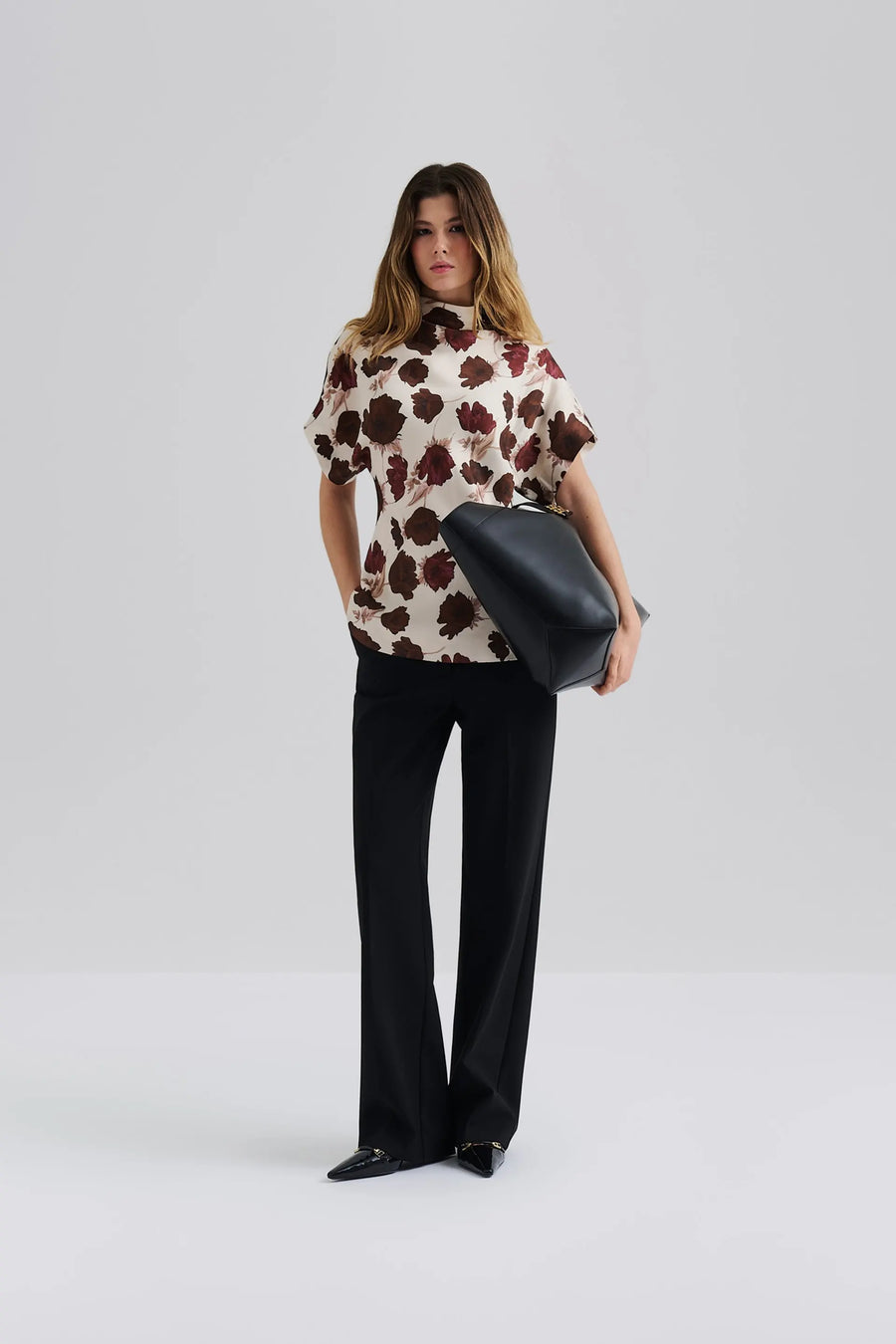 MALINA Hose Gerade BETTY Wool Mix