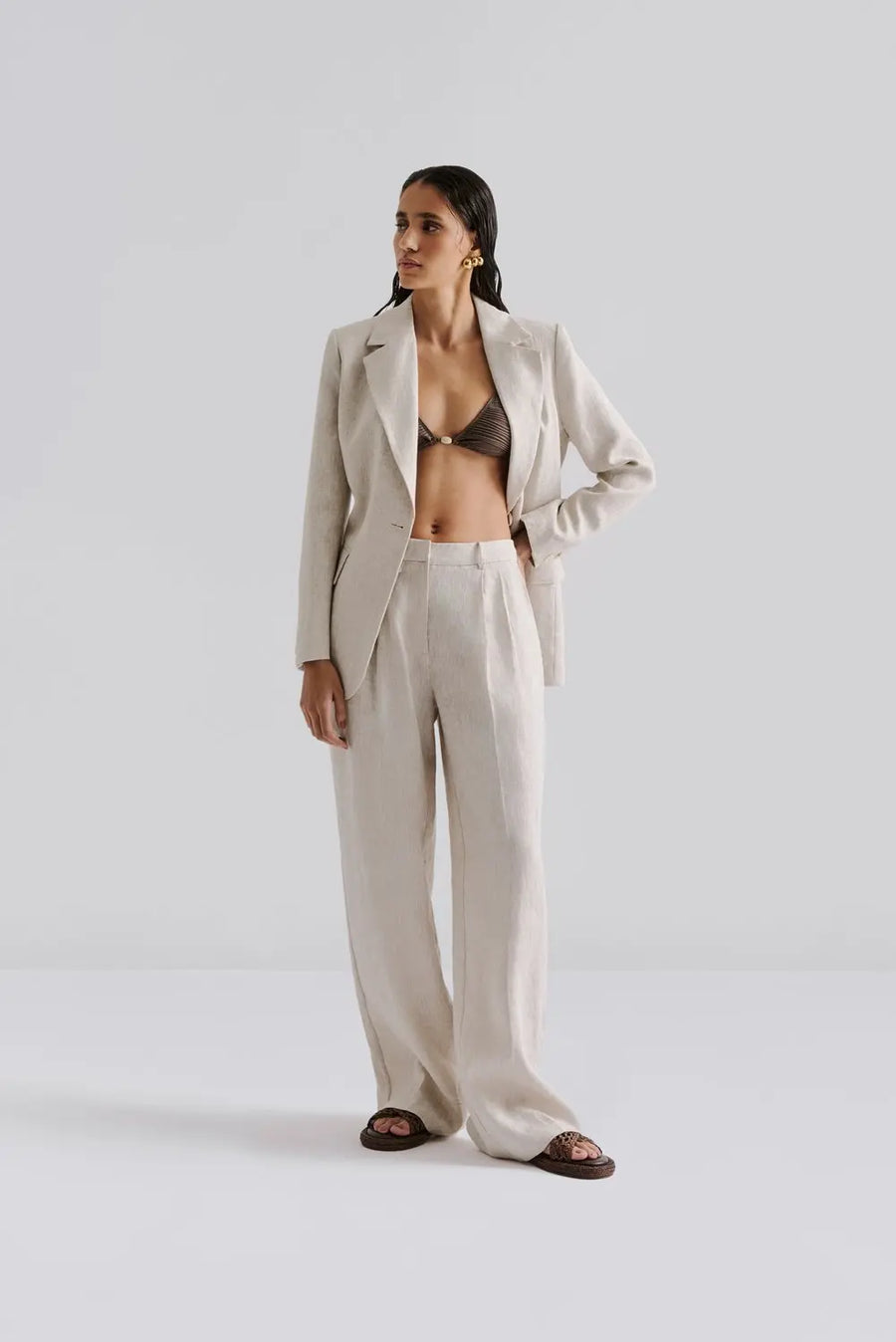 MALINA Weite Hosen YANA Linen