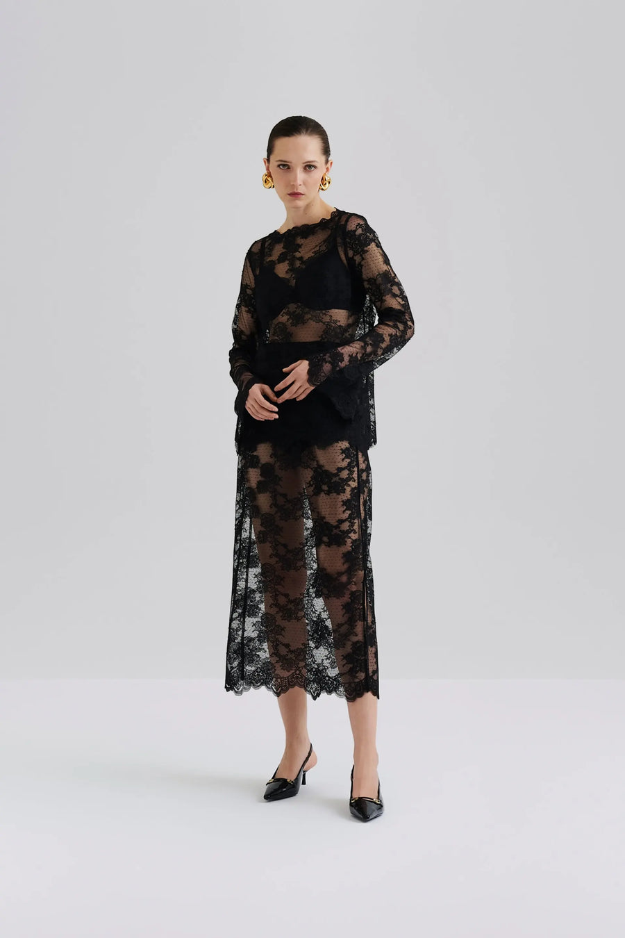 MALINA Midirock ALICE Viscose Mix
