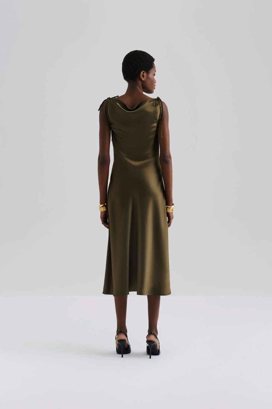 MALINA Midikleid ZAREA Acetate Mix
