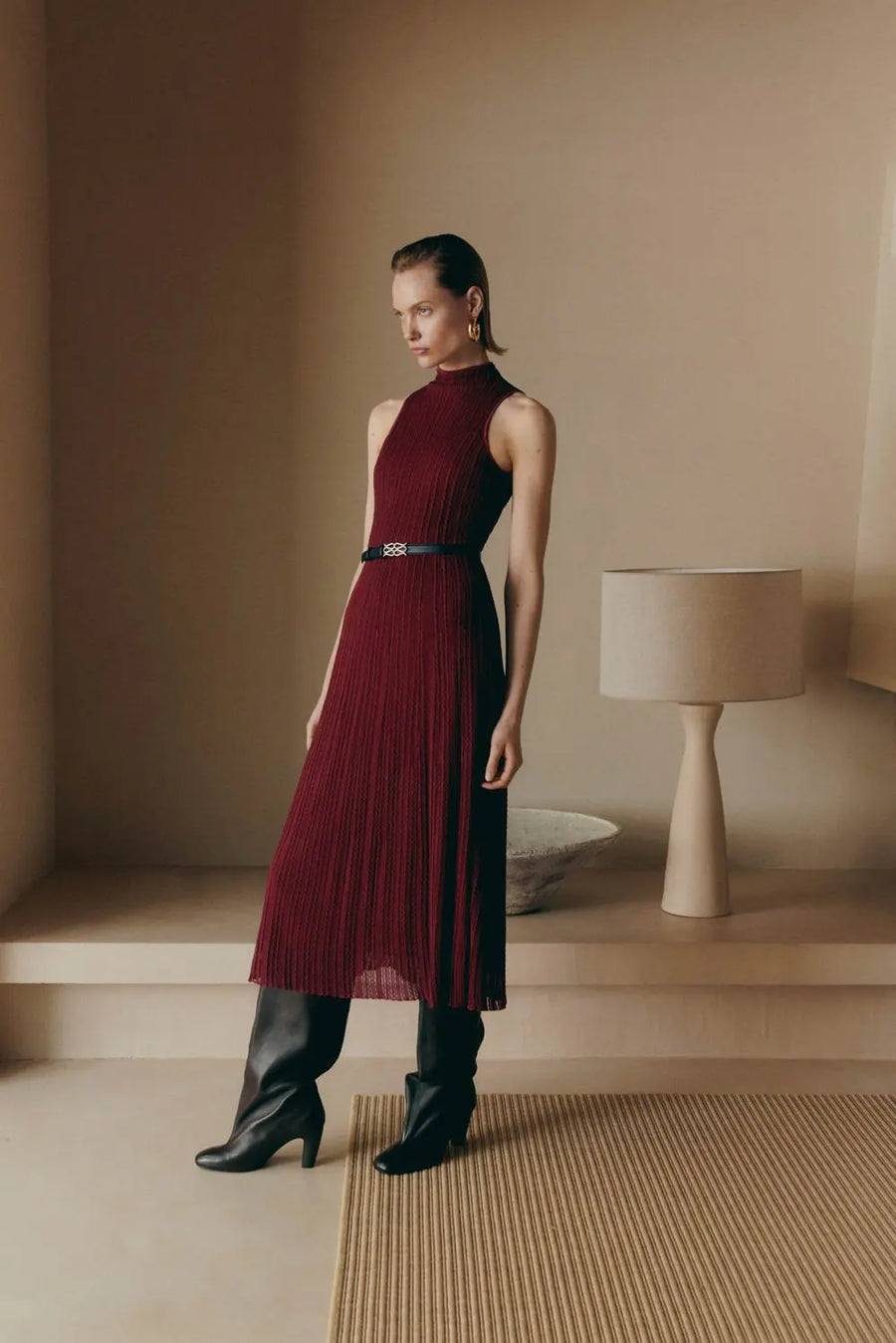 MALINA Midkleid NESSA Viscose Blend