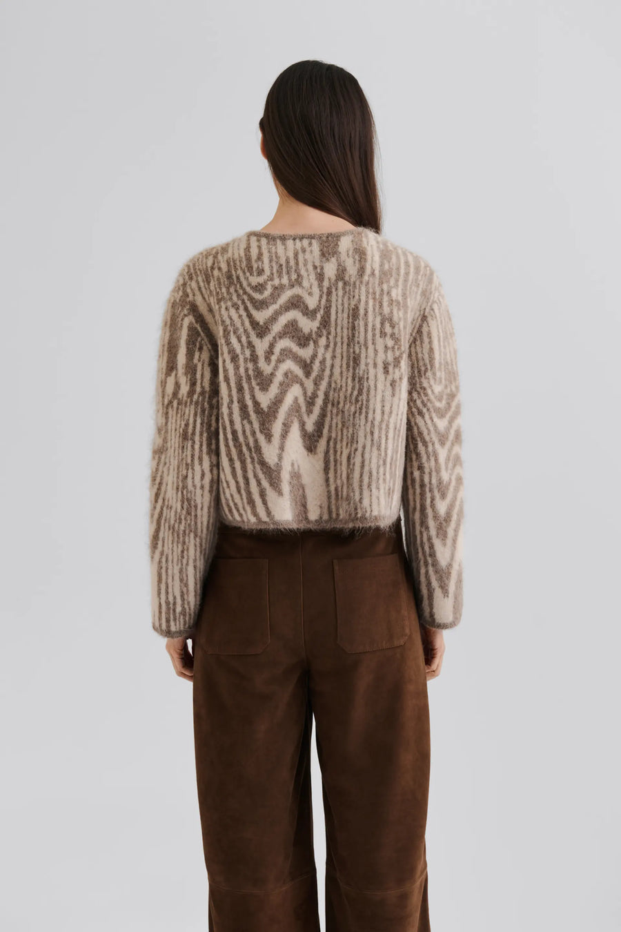 MALINA Häkelcardigan AISLINN Alpaca Mix