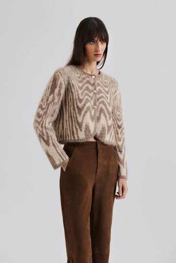 MALINA Häkelcardigan AISLINN Alpaca Mix
