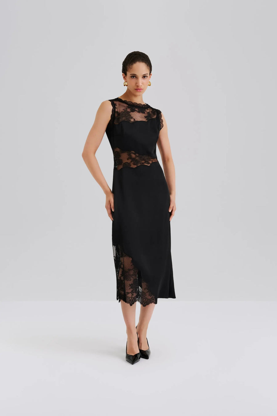 MALINA Midikleid DESIRE Recycled Polyester