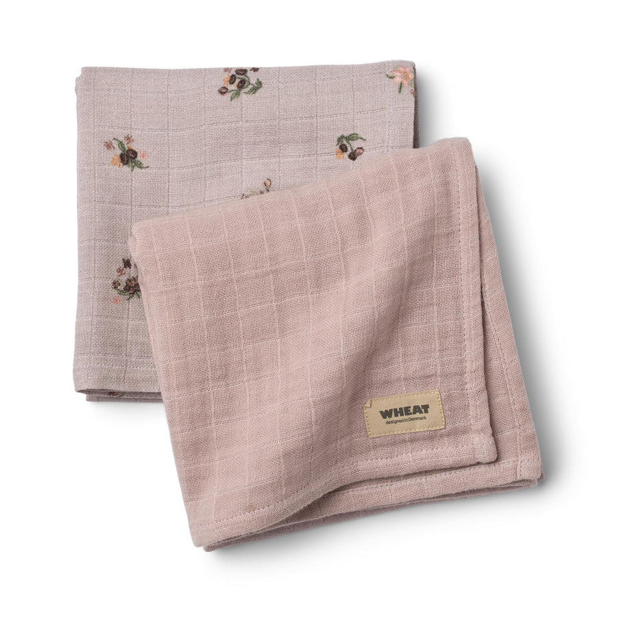 WHEAT Musselintücher 2-er PackKAYA Organic Cotton