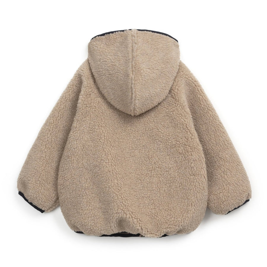 Play Up Pelzjacke mit Kapuze Recycled