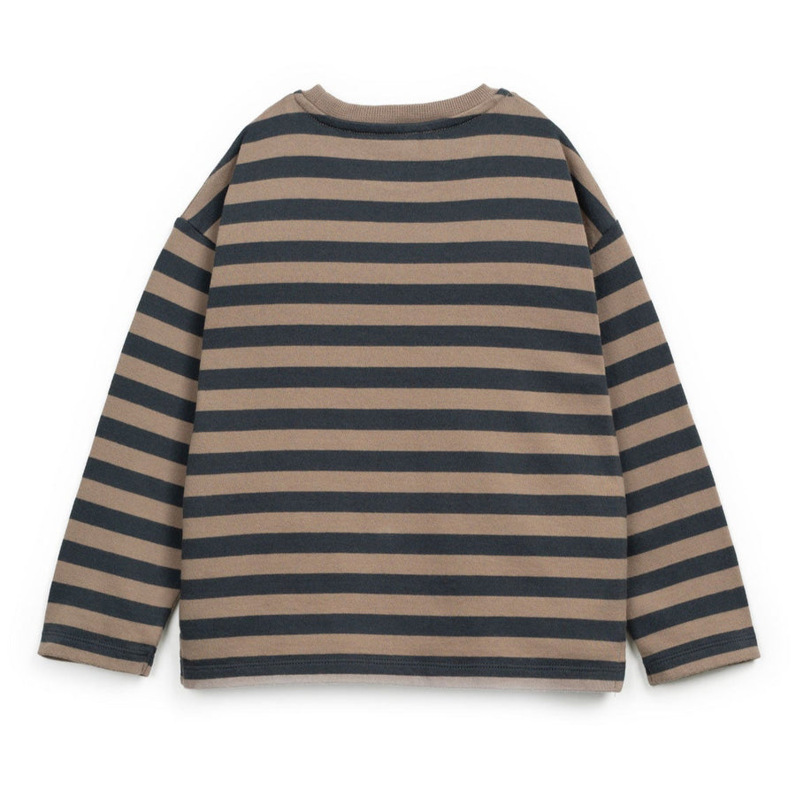 Play Up Gestreiftes Langarmshirt Organic Cotton