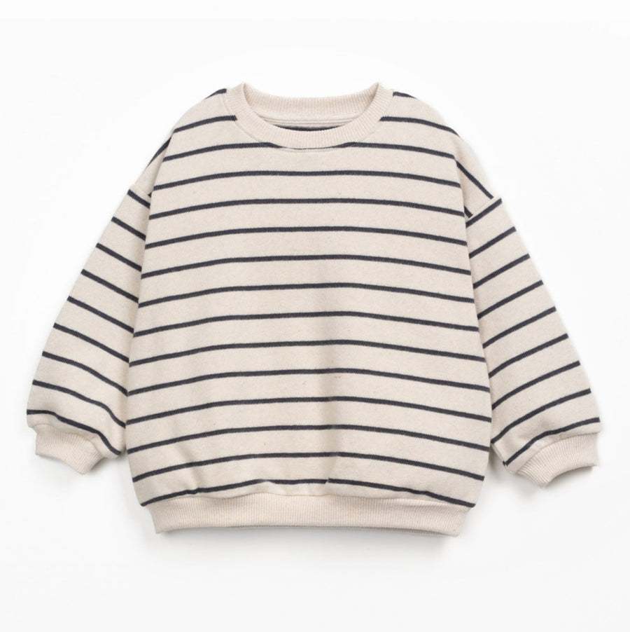 Play Up Gestreifter Jersey Sweater Recycled Cotton