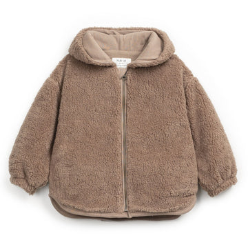Play Up Pelzjacke mit Kapuze Organic Cotton