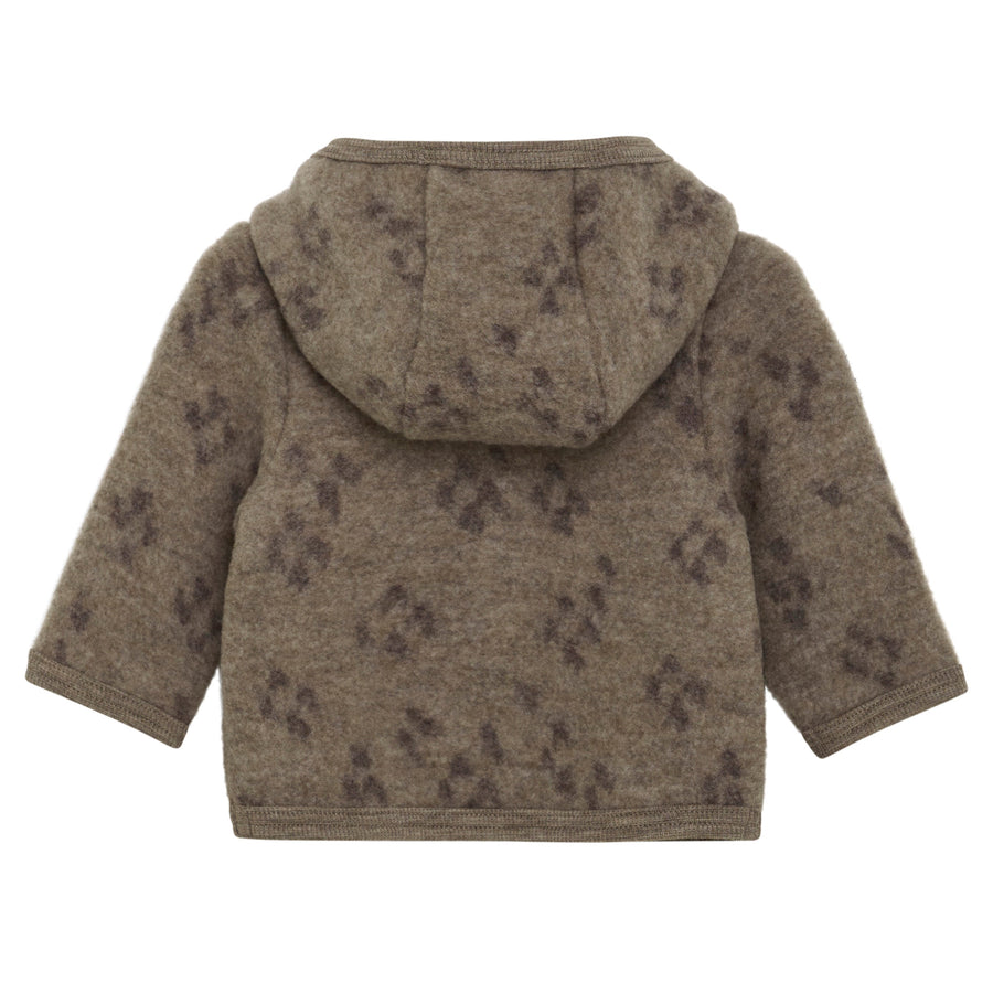 HUTTEliHUT Strickjacke mit Reissverschluss Wollfleece