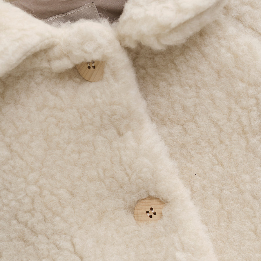 HUTTEliHUT Mantel gefüttert Wollteddy