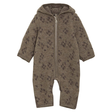 HUTTEliHUT Kinderwagenanzug mit Ohren Wollfleece