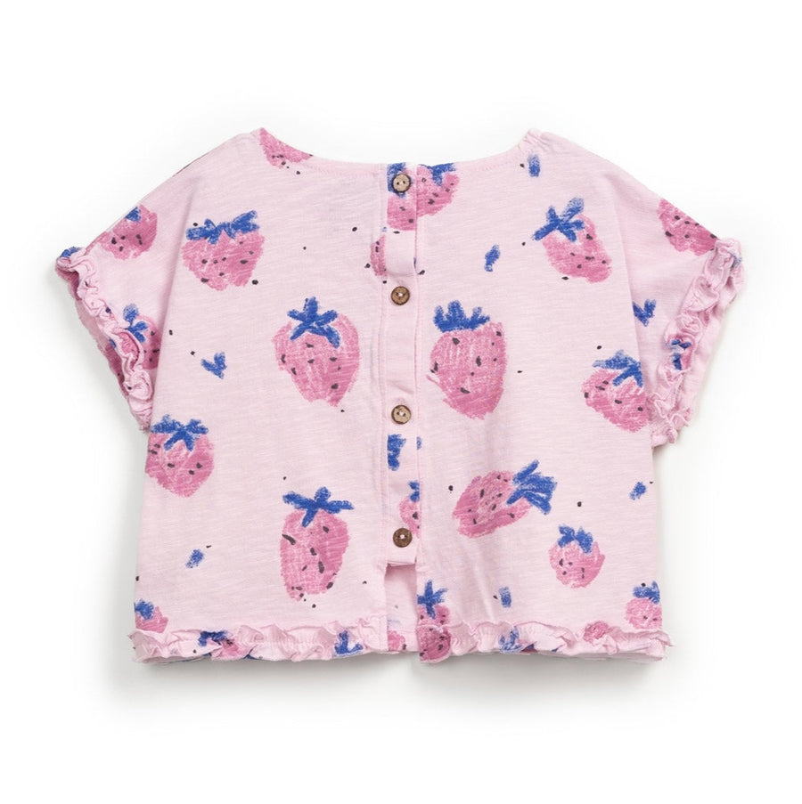 Play Up Jersey T-Shirt mit Print Organic Cotton