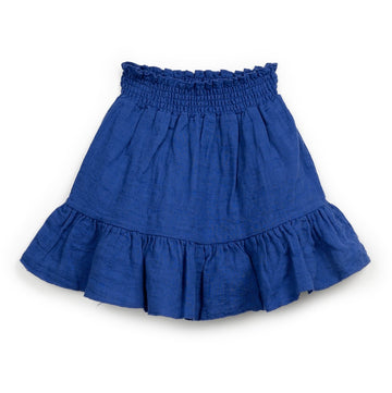 Play Up Rock mit elastischer Taille Cotton-Linen