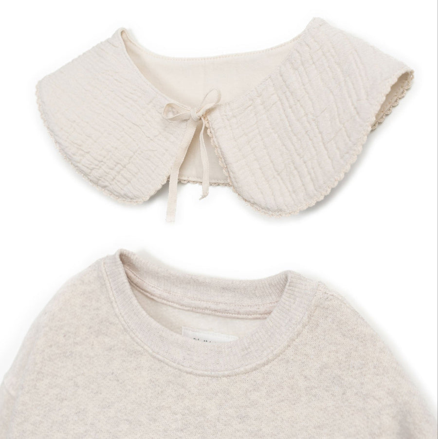 Play Up Sweater mit Kragen Recycled Cotton