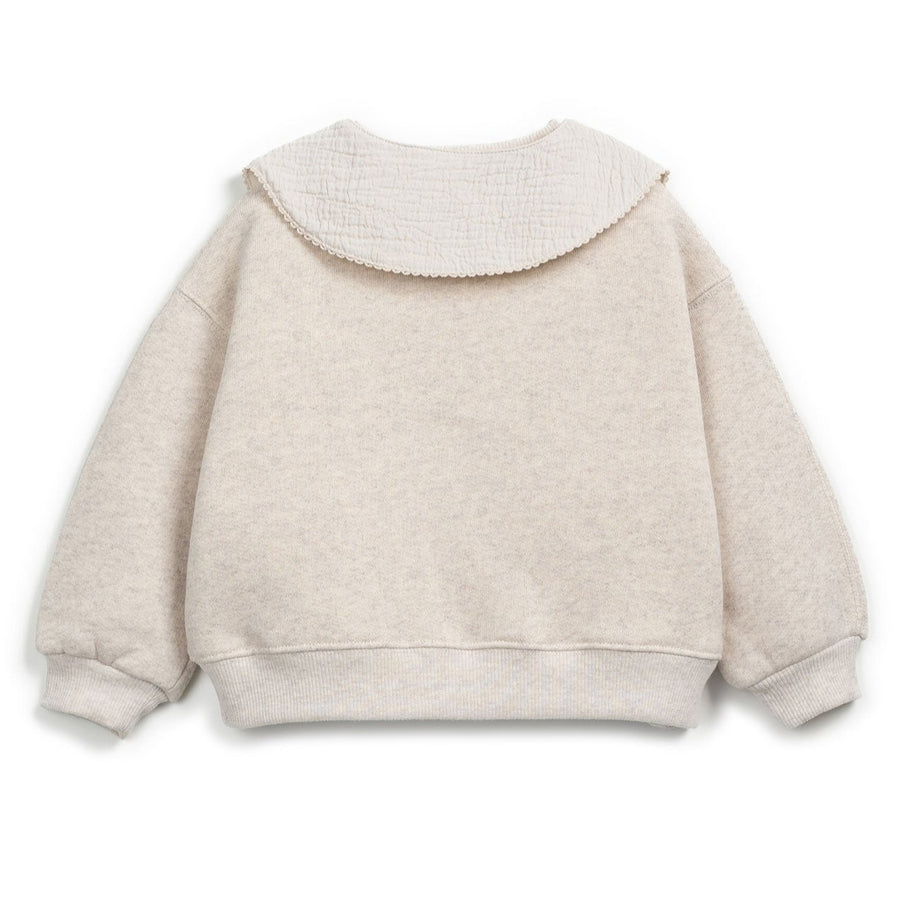 Play Up Sweater mit Kragen Recycled Cotton