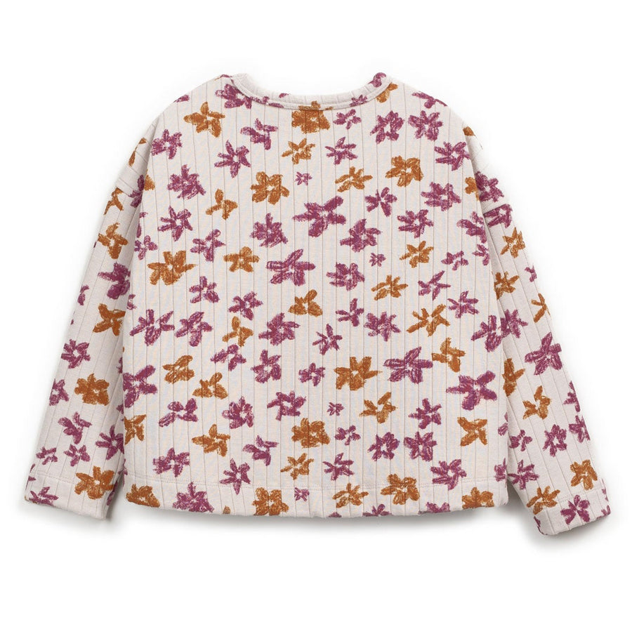 Play Up Langarmshirt mit Blumenprint Recycled Cotton