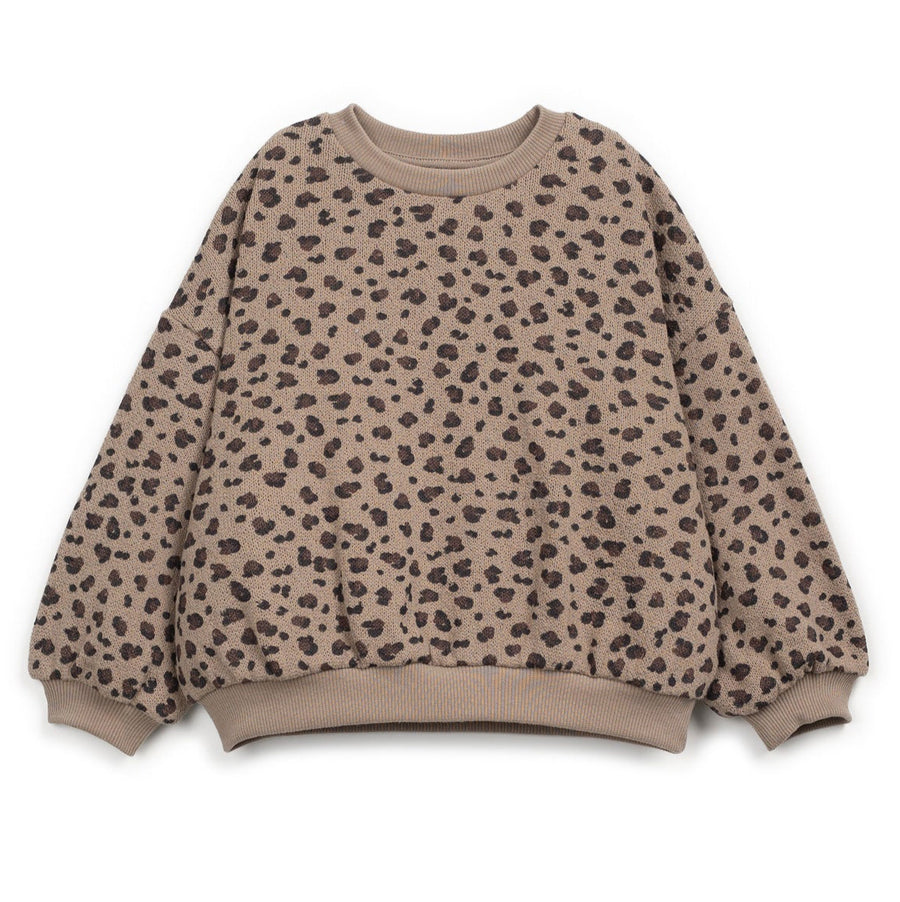 Play Up Jersey Sweater mit Print Recycled Cotton