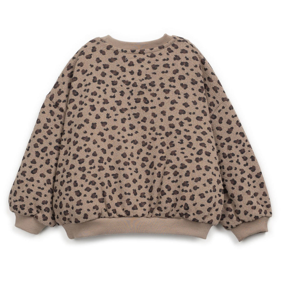 Play Up Jersey Sweater mit Print Recycled Cotton
