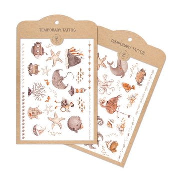 MRS. ERTHA Temporäre Tattoos für Kinder
