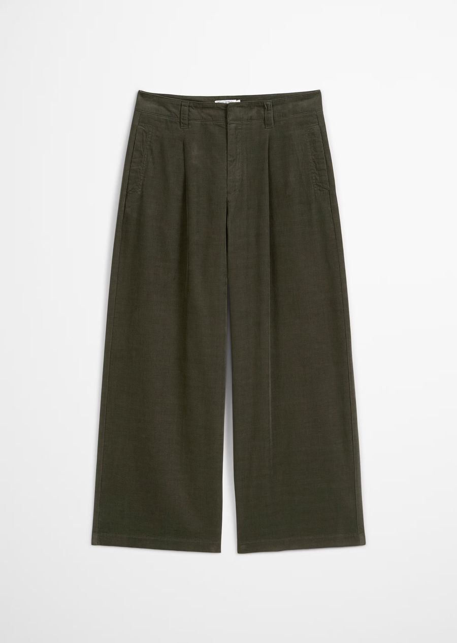 Marc O'Polo Hose mit Bundfalte Organic Cotton