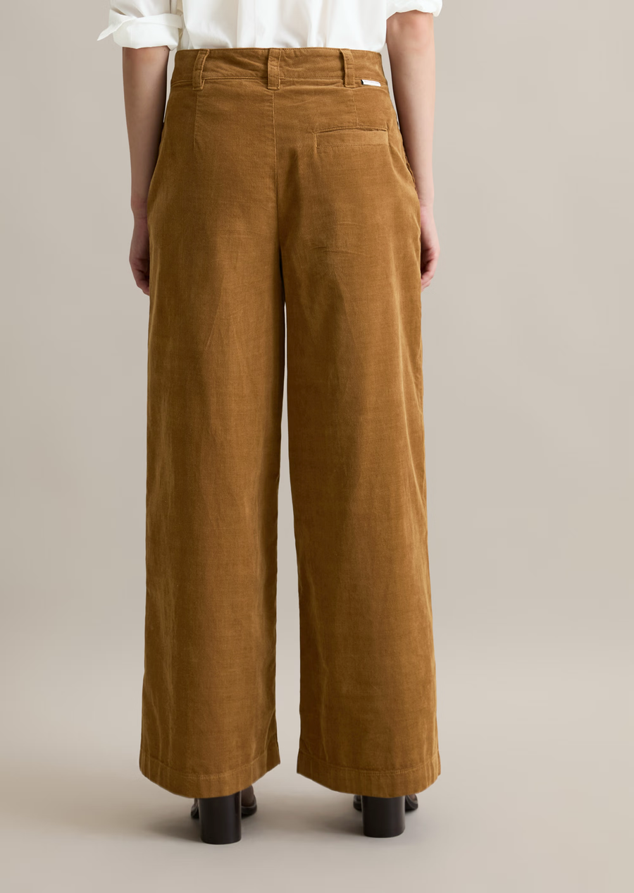 Marc O'Polo Hose mit Bundfalte Organic Cotton