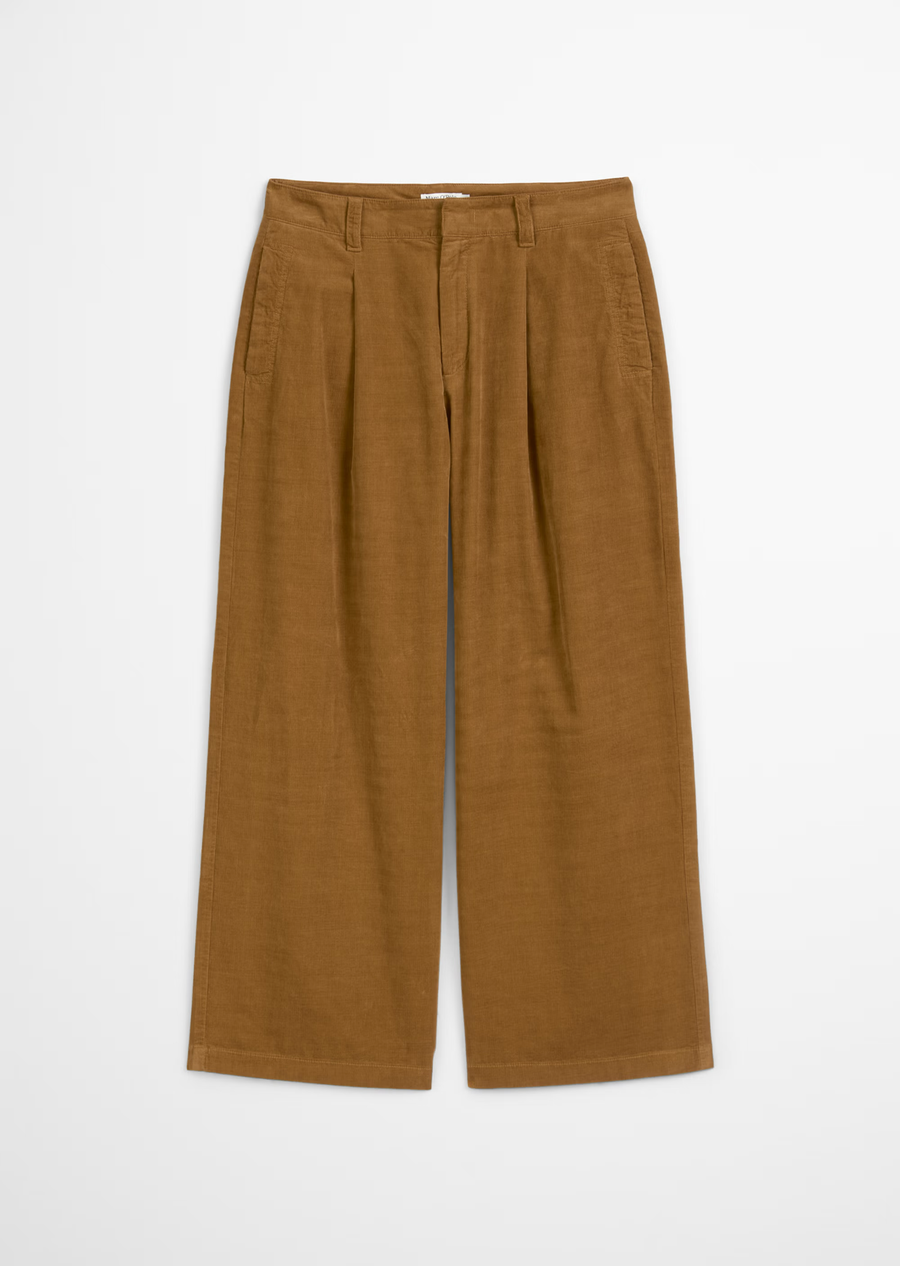 Marc O'Polo Hose mit Bundfalte Organic Cotton
