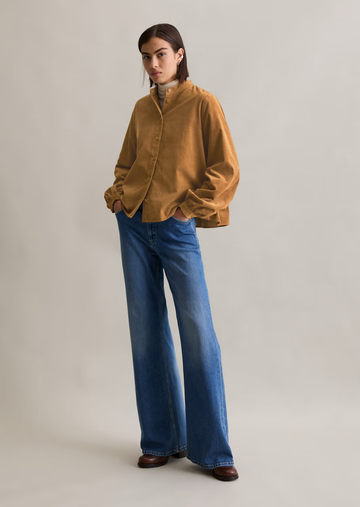 Marc O'Polo DENIM Bluse Cord OCS Organic Cotton