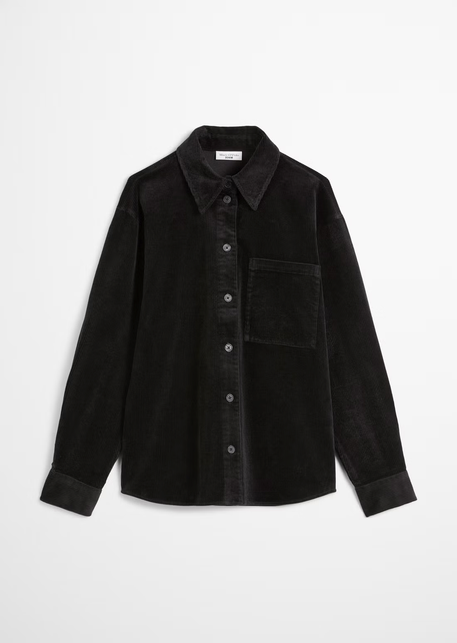 Marc O'Polo DENIM Bluse Cord Organic Cotton