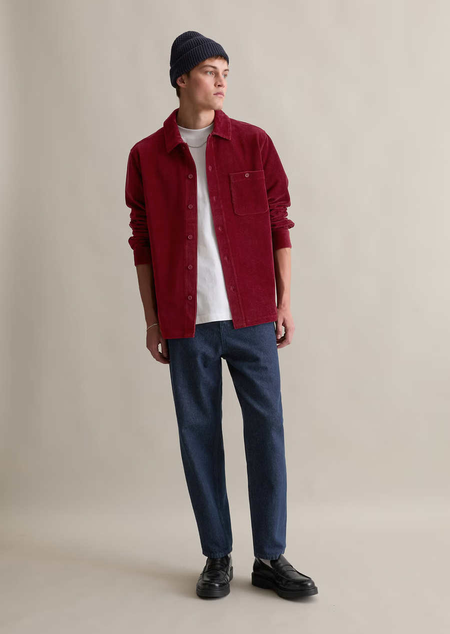 Marc O'Polo DENIM Shirt Frottee Cord Organic Cotton