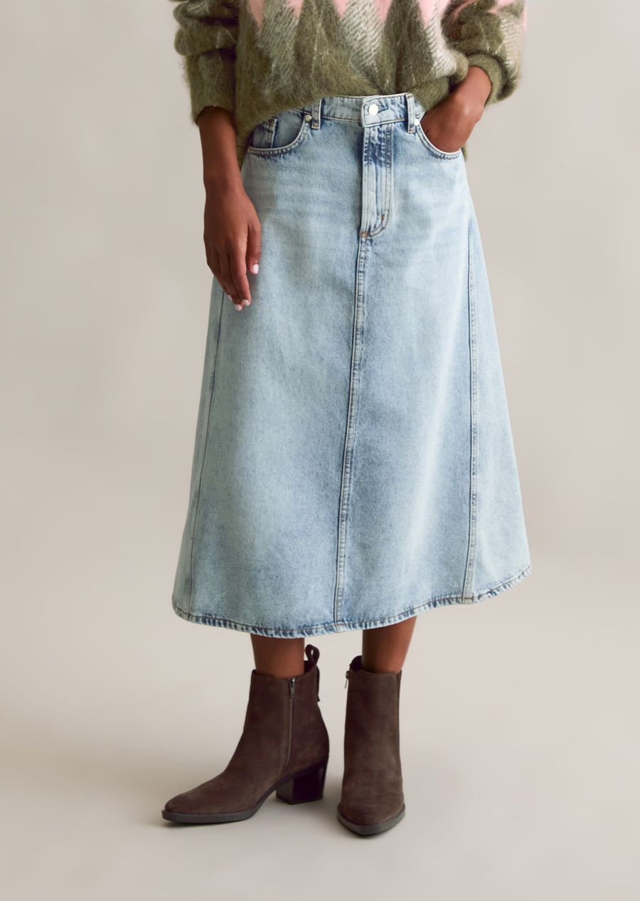 Marc O'Polo DENIM Jeansrock Cotton Nettle Mix