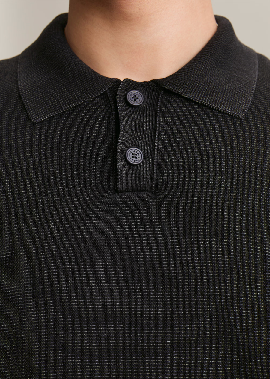 Marc O'Polo DENIM Poloshirt Strick GOTS Organic Cotton
