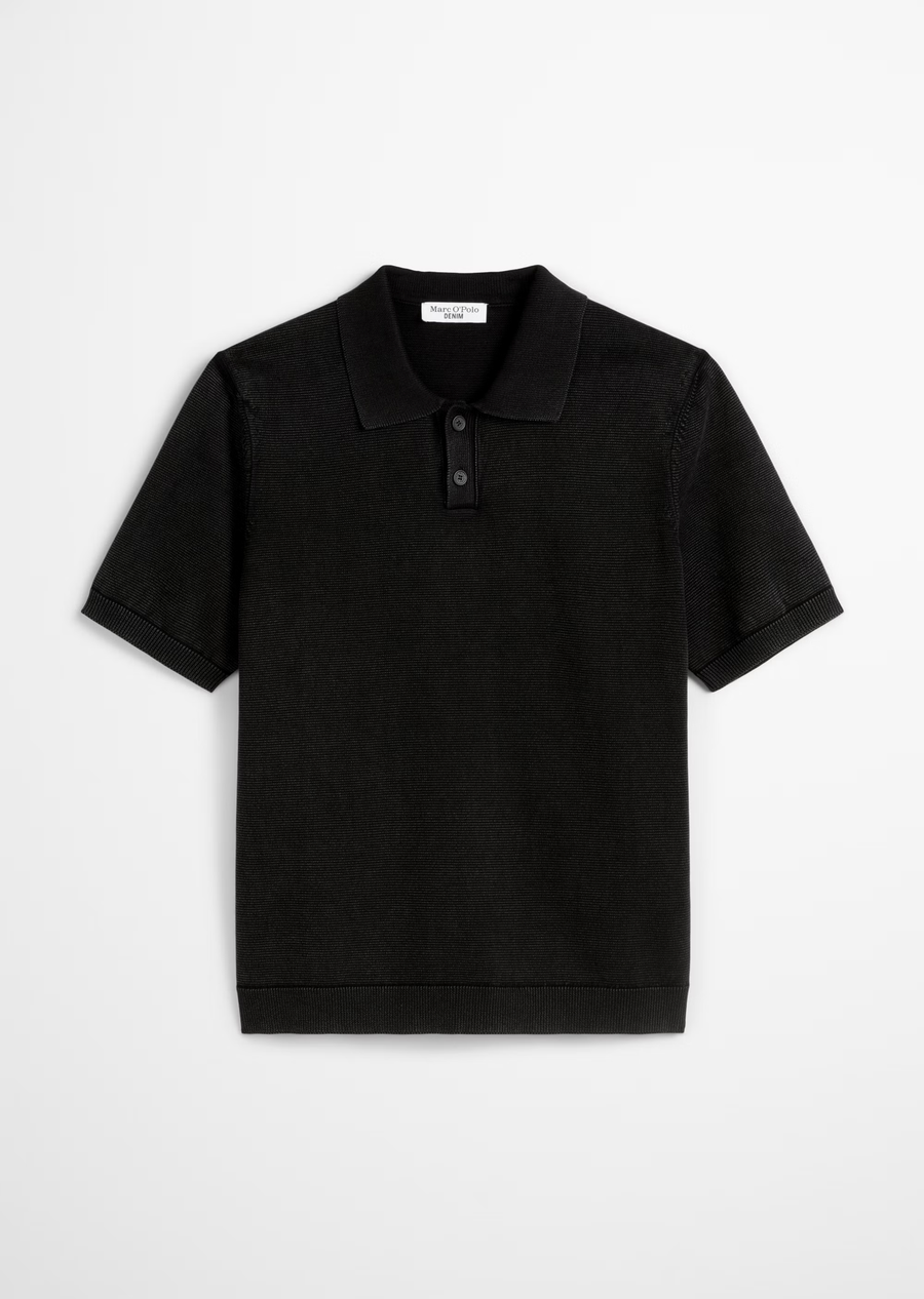 Marc O'Polo DENIM Poloshirt Strick GOTS Organic Cotton