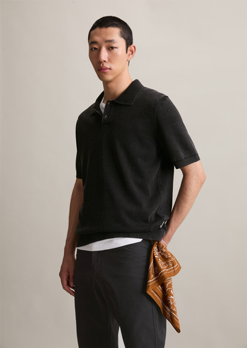 Marc O'Polo DENIM Poloshirt Strick GOTS Organic Cotton