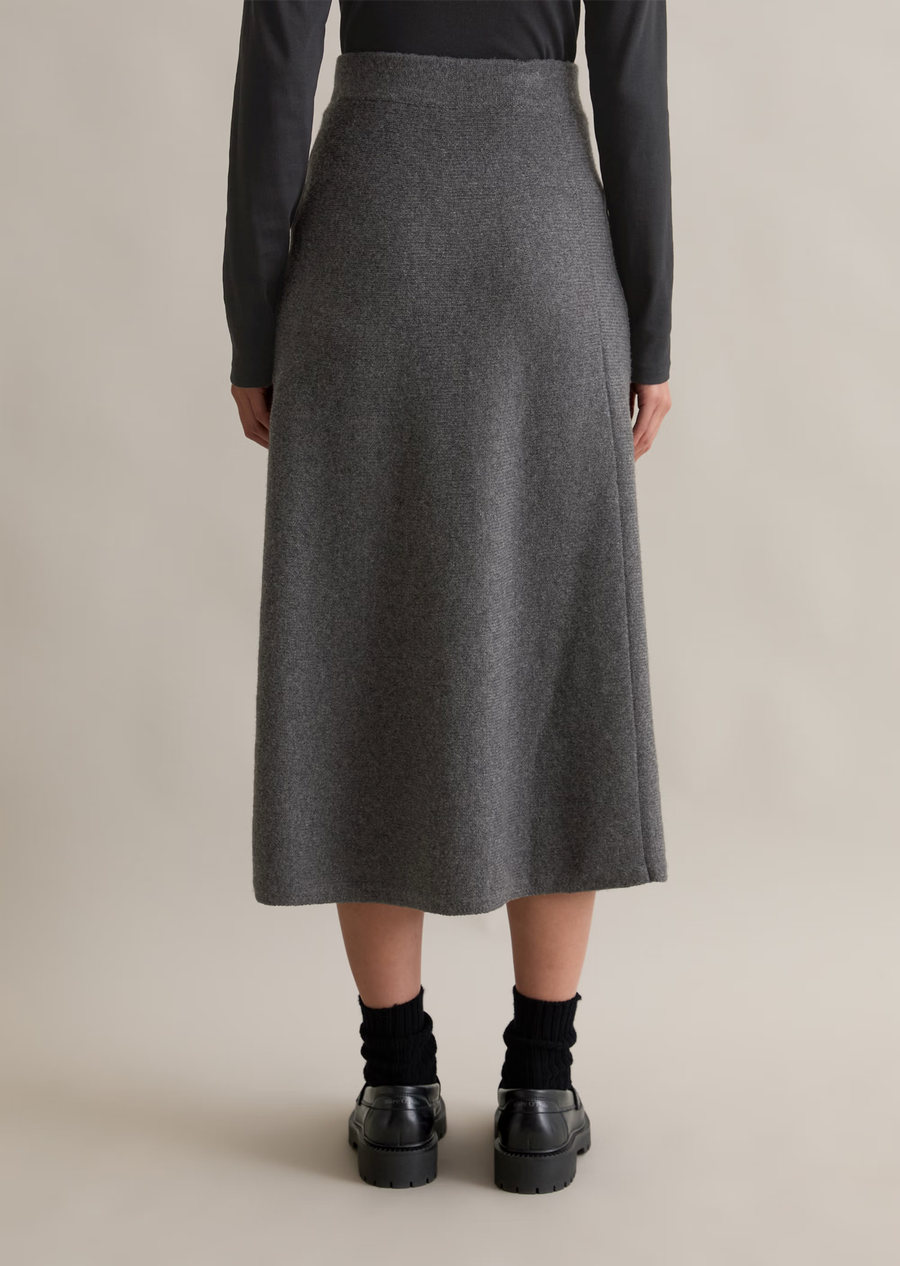 Marc O'Polo DENIM Strickrock A-Shape Wool Cotton Mix