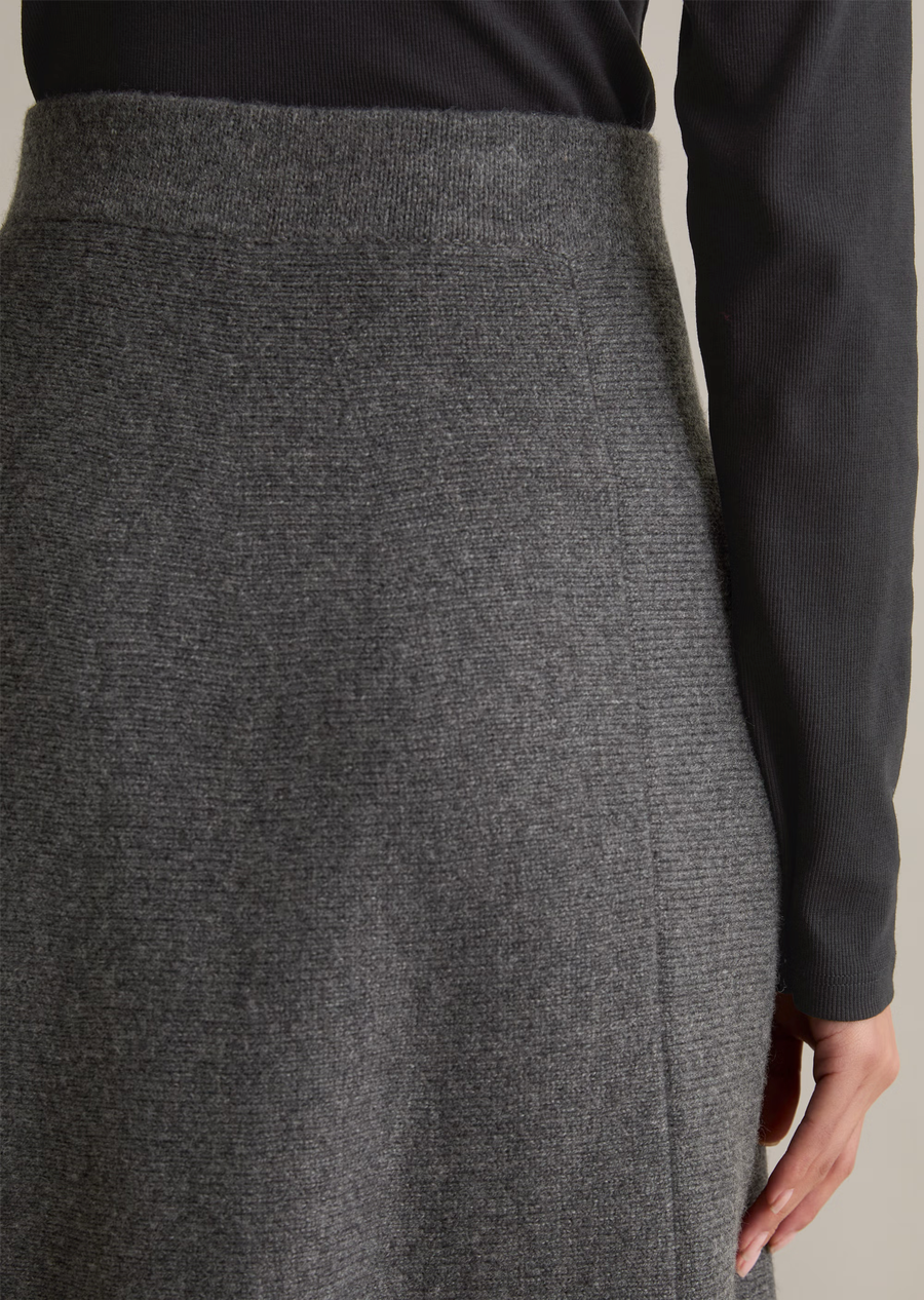 Marc O'Polo DENIM Strickrock A-Shape Wool Cotton Mix