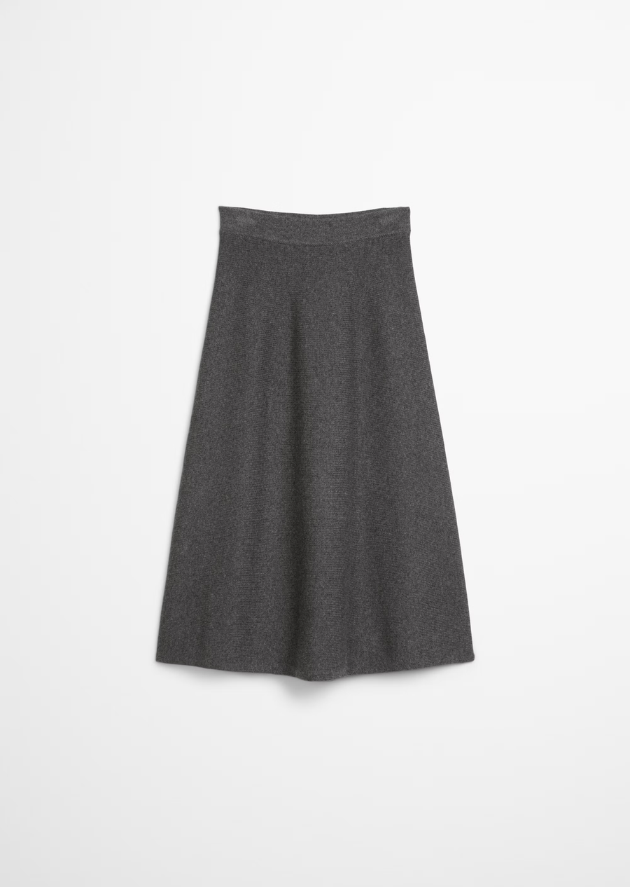 Marc O'Polo DENIM Strickrock A-Shape Wool Cotton Mix