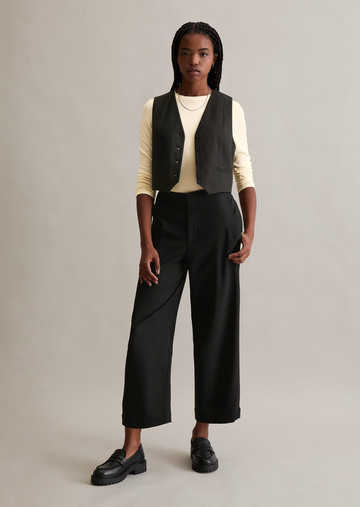 Marc O'Polo DENIM Hose Relaxed Recycled Polyester Viscose Mix