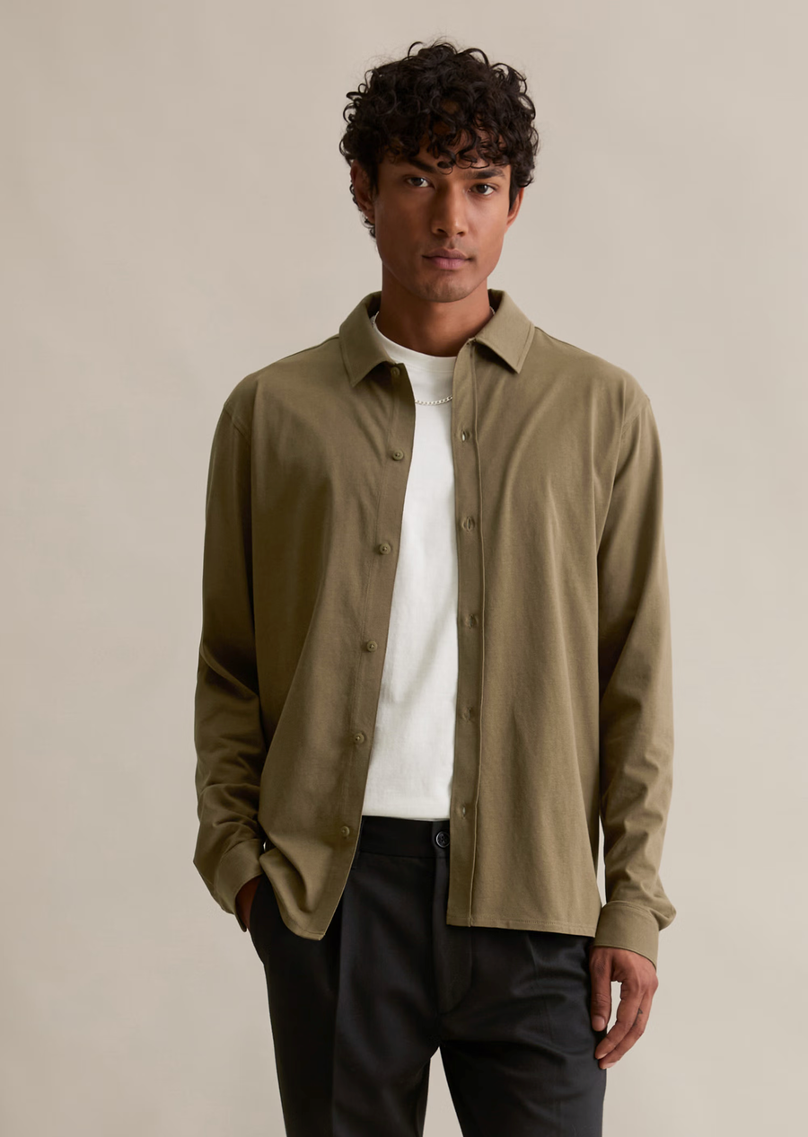 Marc O'Polo DENIM Shirt DfC Jersey Organic Cotton