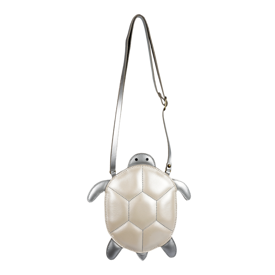 Donsje Schildkröten-Tasche THYSA Metallic Leather