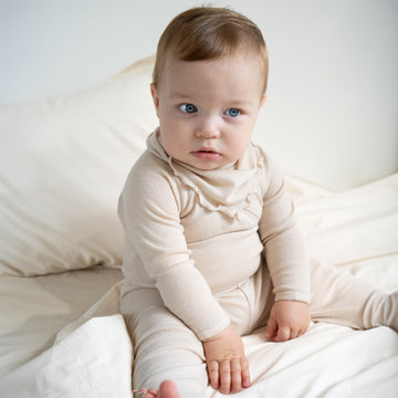 Minimalisma Lätzchen TEDDY Wool-Silk