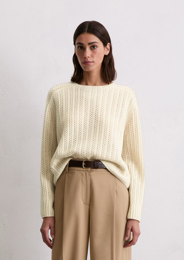 Marc O'Polo Ajour-Pullover Wool