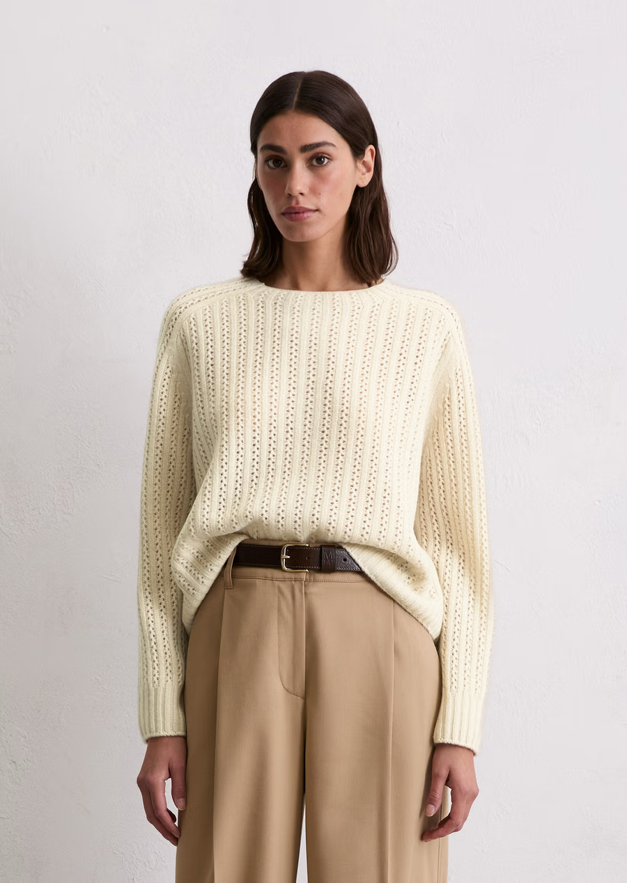 Marc O'Polo Ajour-Pullover Wool